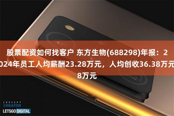 股票配资如何找客户 东方生物(688298)年报：2024年员工人均薪酬23.28万元，人均创收36.38万元