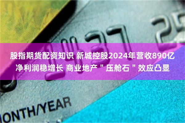 股指期货配资知识 新城控股2024年营收890亿净利润稳增长 商业地产＂压舱石＂效应凸显