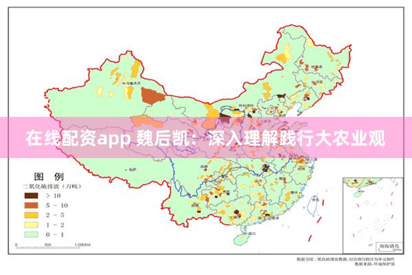 在线配资app 魏后凯：深入理解践行大农业观