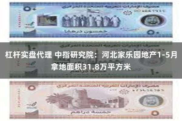 杠杆实盘代理 中指研究院：河北家乐园地产1-5月拿地面积31.8万平方米