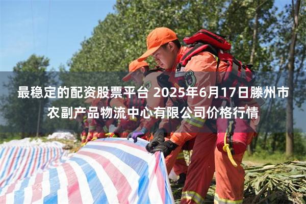 最稳定的配资股票平台 2025年6月17日滕州市农副产品物流中心有限公司价格行情